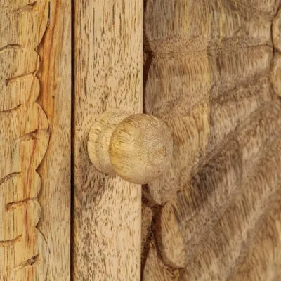 Immagine prodotto di vidaXL Comodino in legno massiccio di mango 40 x 30 x 50 cm