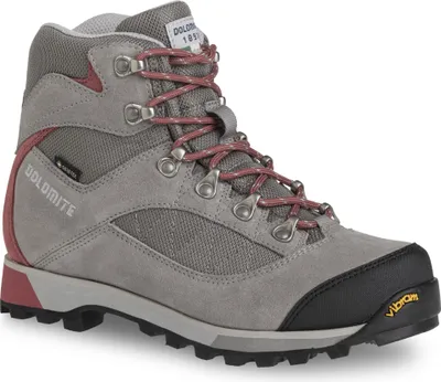 Produktbild von Dolomite Zernez GTX Women's Shoe Grey/Dry Red 39,5 Damen Wanderschuhe