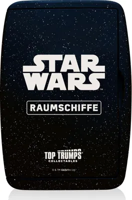 Obrázek produktu pro Top Trumps Collectables - Star Wars Spaceships Quartet Card Game Cestovní hra