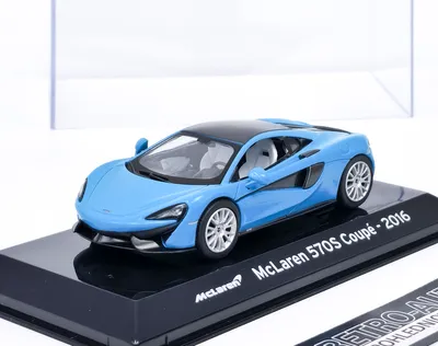 Obrázek produktu pro McLaren 570 S Coupé 2016 modrá metalíza - ALTAYA 1:43