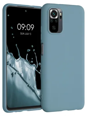 Produktbild von kwmobile Handyhülle für Xiaomi Redmi Note 10 / Note 10S Hülle - TPU Case - Kabelloses Laden - Schutzhülle Cover in Arctic Night