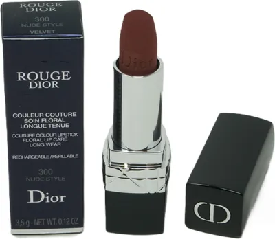 Produktbild von Christian Dior, Couture Colour, Velvet, Cream Lipstick, 300, Nude Style, Refillable, 3.5 g