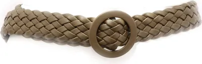 Image de 5003AG cintura donna VICOLO vert ceinture tressée femme