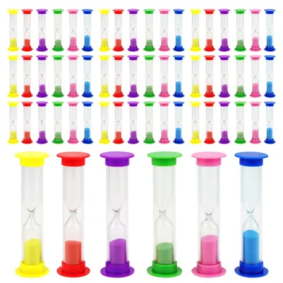 Image de Ensemble de Mini Sablier de 60 pièces, 2 minutes