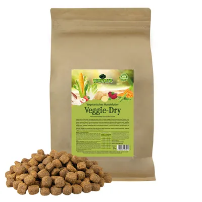 Produktbild von 3 kg Schecker Trockenfutter - Veggie Dry - vegetarisches Hundefutter - weizenfrei