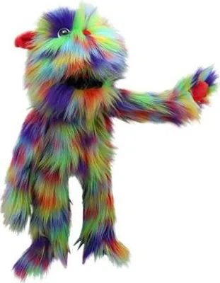 Obrázok produktu pre The Puppet Company ručná bábka dúhová príšera 55 cm plyšová hračka