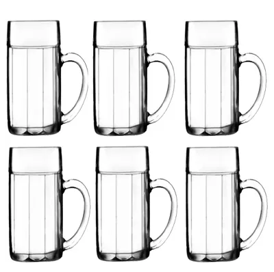 Produktbild von Stölzle Oberglas "Bayreuth" Bierkrug / Bierglas 0,5 L,Gläser 6er Set