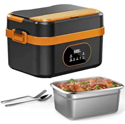 Elektrische Lunchbox 1,5 l, 18000 mAh, kabellos, LED-Display