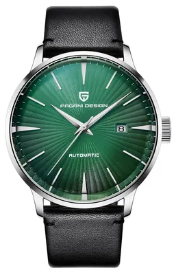 Immagine prodotto di SolidKeus - Orologio automatico meccanico da uomo con cinturino in pelle
