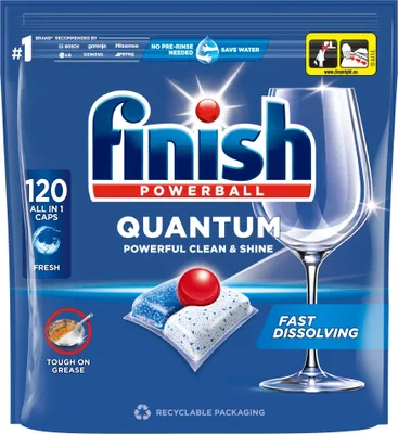 Zdjęcie produktu dla Kapsułki do zmywarki FINISH Quantum Fresh 120szt
