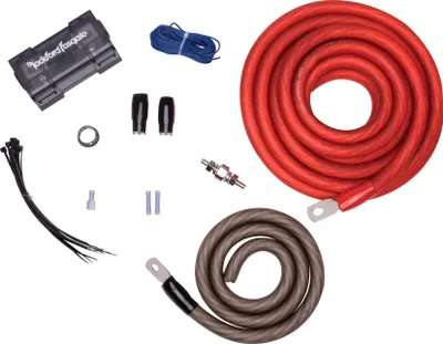 Image de Kit de câbles Rockford Fosgate RFK1 1/0 AWG 53,5 mm²