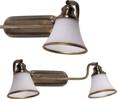 Produktbild von Rabalux 6546 Deckenstrahler 2 Spots Grando, E14, bronze-silber-weiß, Klassisch, 31cm