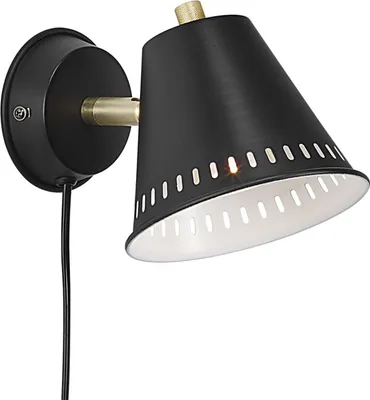 Produktbild von Nordlux Wandleuchte Pine in Schwarz GU10