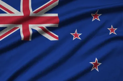 Produktbild von Flagge Neuseeland mit Ösen - reißfest - 90 x 150 cm