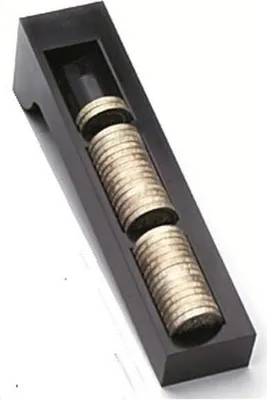 Produktbild von Münzbehälter Aurikord 235 schwarz