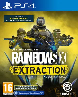 Produktbild von Ubisoft Rainbow Six Extraction, PlayStation 4, Multiplayer-Modus, M (Reif)