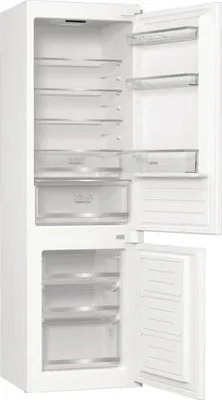 Produktbild von Gorenje G600 Einbau integriert Kühlschrank/Gefrierschrank, 176.9 x 54 x 55 cm, Schlepptürtechnik, 270 l, N-ST, 3,5 kg/24h, D, Fresh Zone Fach, Weiß