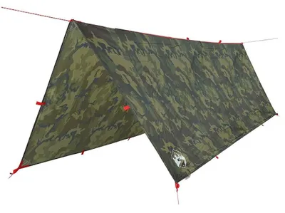 Produktbild von vidaXL Tarp Tarnmuster 406x306 cm Wasserdicht