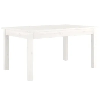 Obrázok produktu pre vidaXL Konferenčný stolík biely 80x50x40 cm Masívne borovicové drevo