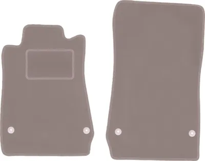 Immagine prodotto di Tappetini auto in velluto per Mercedes SLK R171 coupé (2004-2011) - tappetini anteriori LUX beige (2 pezzi)