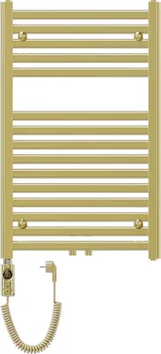 Obrázok produktu pre Mexen Hades elektrický radiátor 800 x 500 mm, 300 W, zlatý - W104-0800-500-2300-50