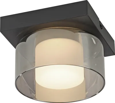 Immagine prodotto di Paul Neuhaus RIKA plafoniera LWH 15x15x10,50 cm nero Lampada da soffitto