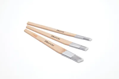Produktbild von Harris Malerpinsel-Set 3er-Pack 13/19/25 mm – Heizkörperpinsel, Detailpinsel & L