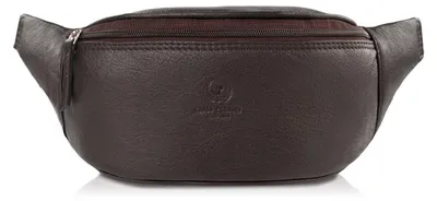 Produktbild von Herren Ledergürteltasche Niere braun Paolo Peruzzi T-89-BR