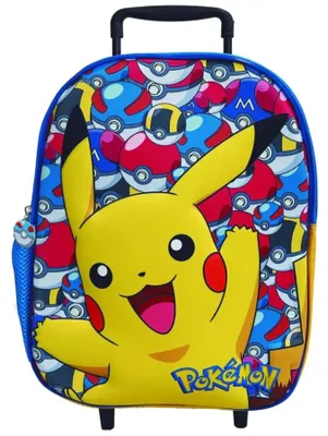 Obrázok produktu pre Manenti - Trolley 32cm Pokemon Classic 3D, Akcesorium Szkolne, Oficjalny Produkt