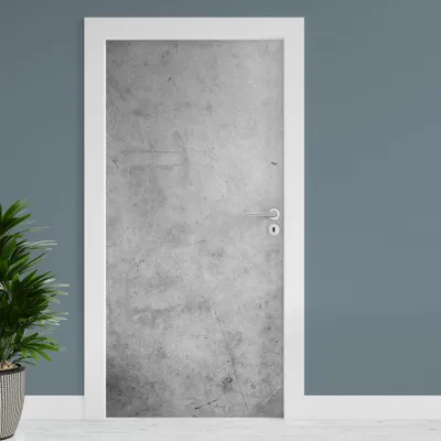 Produktbild von Türfolie "Beton" 90x200cm Türposter Deko Aufkleber Folie Tapete TF01-34