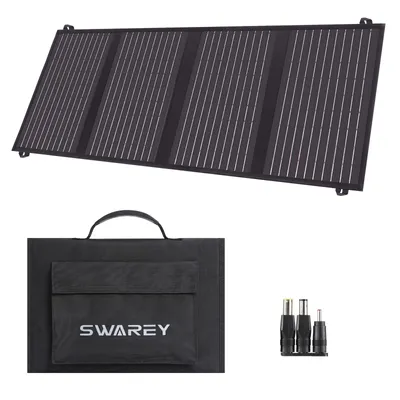Produktbild von SWAREY 40W Tragbare Solarpanel Faltbares Solarpaneele USB-C/USB-A