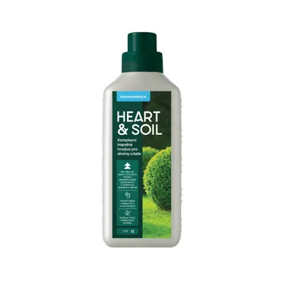 Produktbild von HEART&SOIL Organomineralischer Flüssigdünger für Bäume und Sträucher, 1 l – Konzentrat für bis zu 200 l Gießlösung