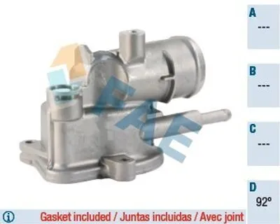 Produktbild von FAE Thermostat Kühlmittel 92°C passend für MERCEDES-BENZ C-Klasse Limousine (W204) E-Klasse Limousine (W211) C-Klasse T-modell (S204) CLK (C209)