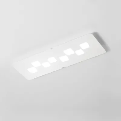 Obrázek produktu pro Moderní stropní svítidlo Bilbao Metal White 8 světel Gx53