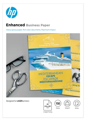 Produktbild von HP Professional Laser-Papier glänzend A4 150 g/m² 150 Blatt