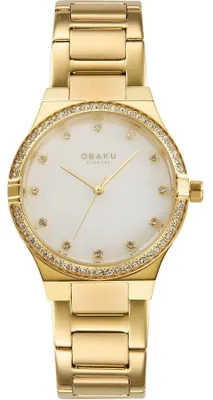 Immagine prodotto di Orologio da donna Obaku, modello in oro – Obaku-V317LEGWSG