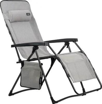 Produktbild von Westfield XL Relaxliege hellgrau textilene bis 140 kg belastbar