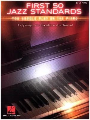Produktbild von First 50 Jazz Standards You Should Play on Piano