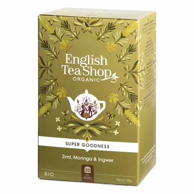 Produktbild von ETS - Zimt, Moringa & Ingwer, BIO, 20 Teebeutel