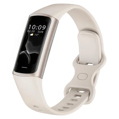 Produktbild von Intelligente Smartwatch – GPS, Herzfrequenz, Schlafanalyse, Silber