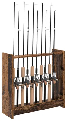 Produktbild von vidaXL Billardqueue-Ständer Holzwerkstoff 60 x 20 x 57 cm Altholz