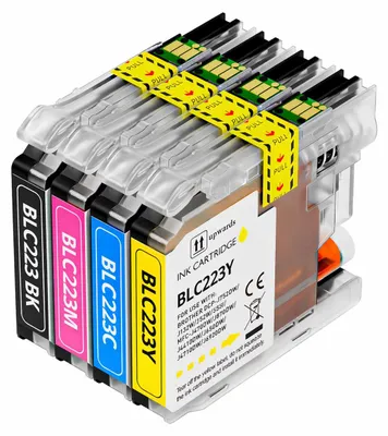Produktbild von Boxstuff Tinte kompatibel mit Brother LC223 XL Multipack Schwarz und Farbe – passend für Brother DCP-J4120DW / DCP-J562DW / MFC-J4420DW / MFC-J4620DW / MFC-J4625DW / MFC-J480DW / MFC-J5320DW / MFC-J5620DW / MFC-J5625DW / MFC-J5720DW / MFC-J680DW