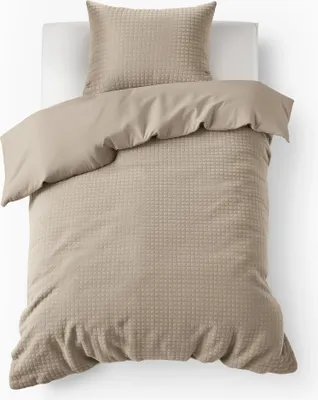 Immagine prodotto di Sleeptime Check Teddy Taupe 140 x 200/220 cm