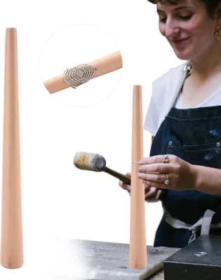 Obrázok produktu pre Drevená tyčinka na výrobu prsteňov a leštenie prsteňov
