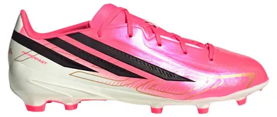 Image de adidas F50 Hyperfast League Fg J - soltur/cblack/goldmt, taille : 4,5