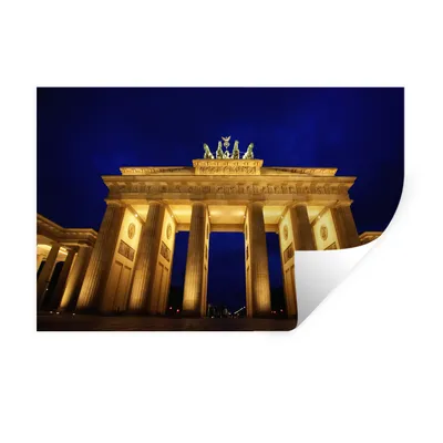 Produktbild von MuchoWow® Wandtattoo Wandsticker Wandaufkleber Brandenburger Tor - Berlin - Deutschland 30x20 cm Selbstklebend und Repositionierbar - Wierderverwendbar - Selbstklebend