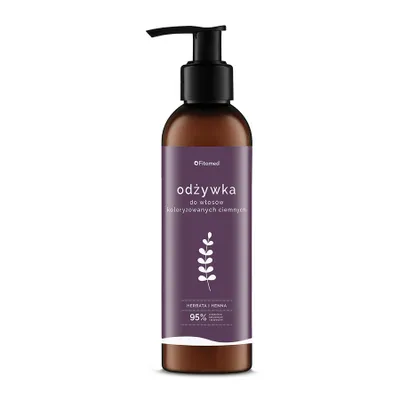 Produktbild von Fitomed Haarspülung für gefärbtes, dunkles Haar mit Tee und Henna, 200 g