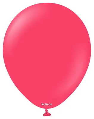Zdjęcie produktu dla Balony lateksowe Standard Magenta Pink Kalisan, fuksja, 45 cm, 25 szt.