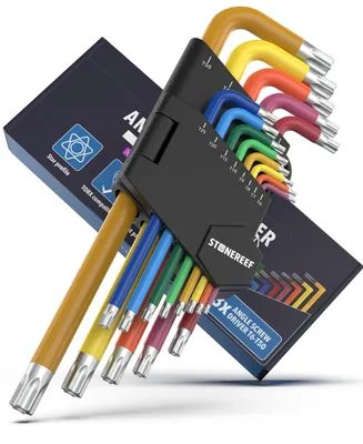 Obrázek produktu pro Sada 13 kusů šroubováků pro křížové (Torx) šrouby