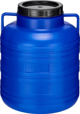Produktbild von Garronda 20L Plastikfass Lebensmittelfass aus HDPE-Plastik für Haus&Garten GD-0078, Blau